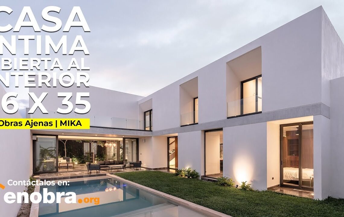 CASA ÍNTIMA que se CIERRA al EXTERIOR y se ABRE AL INTERIOR | Obras Ajenas | MIKA | Parte 2