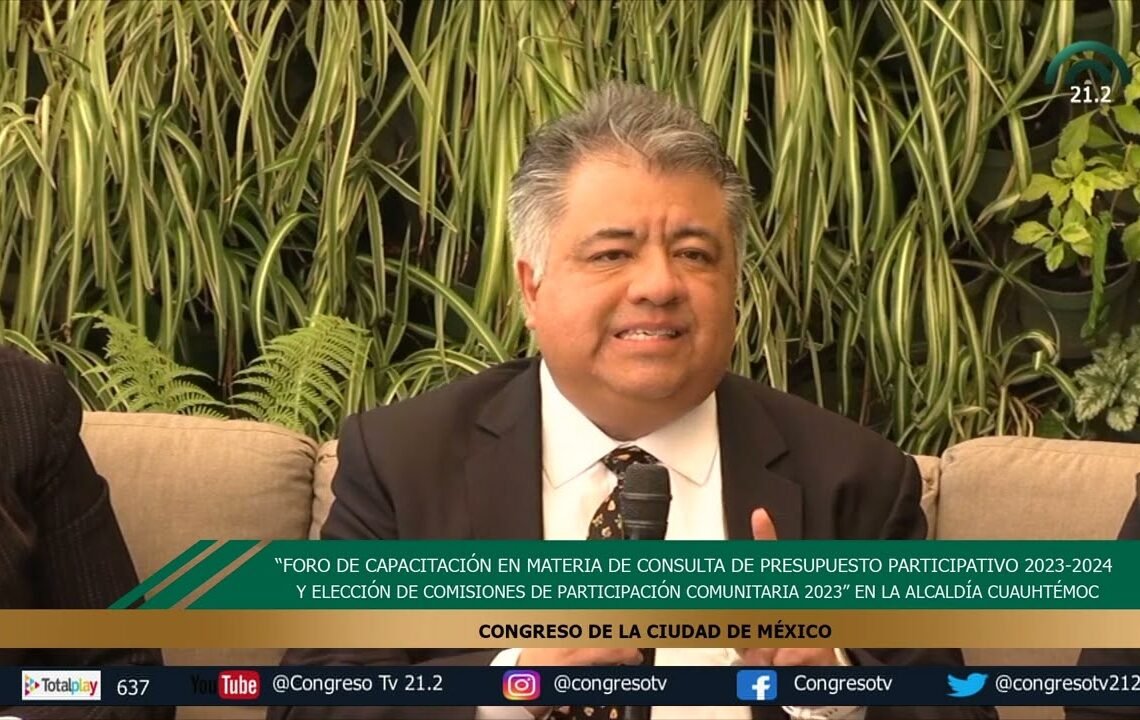 🔴#EnVivo| Foro de Capacitación en Materia de Consulta de Presupuesto Participativo| 20 febrero  2023