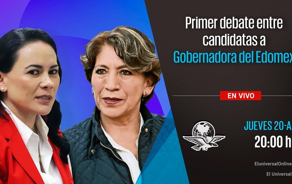 Primer debate entre Delfina Gómez y Alejandra Del Moral