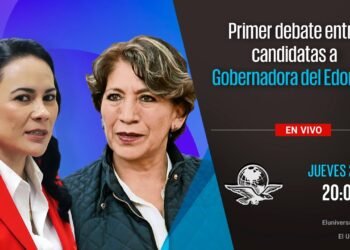 Primer debate entre Delfina Gómez y Alejandra Del Moral