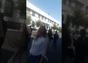 desde Hermosillo Sonora marcha-manifestación de los trabajadores universitarios, sindicato STEUS