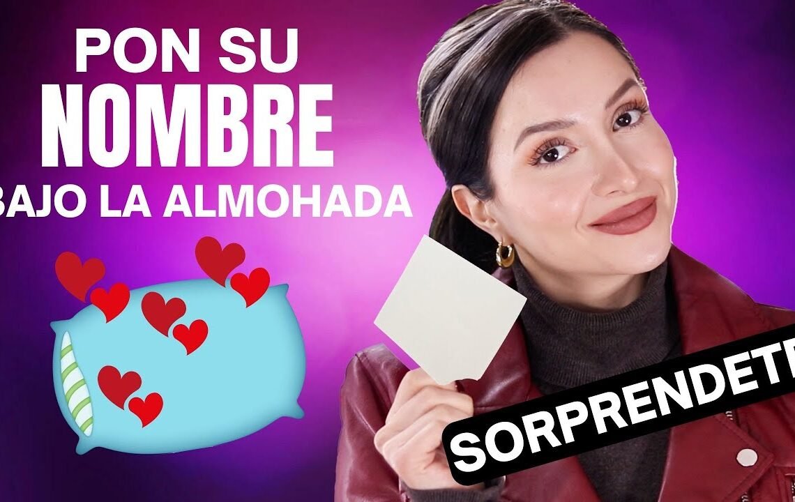 Pon su Nombre Bajo la Almohada y Observa que pasa SOLO CON ENERGÍA POSITIVA!