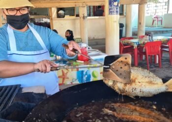 Lisas asadas y adobadas para “chuparse los dedos” en Bahía de Kino