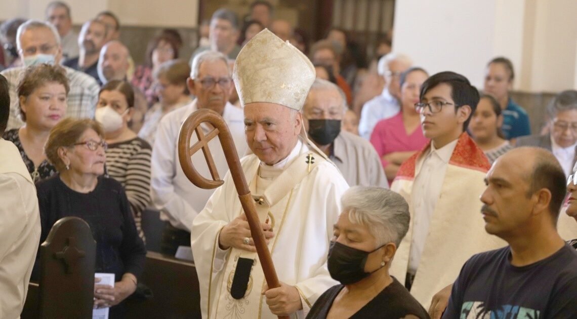 Celebran en Catedral de Hermosillo a Cristo vivo