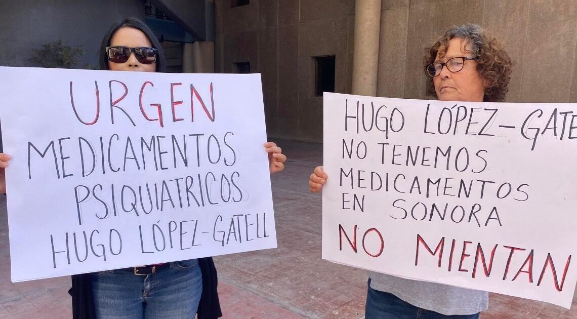 Hermosillo: Alejandra se manifiesta por medicinas siquiátricas para su hijo; Salud se las proporcionará