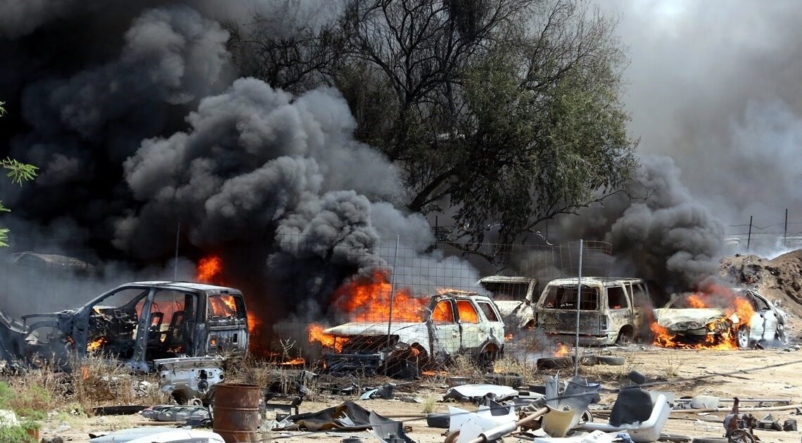 Hermosillo: Incendio daña 16.5 hectáreas de 3 yunques Hermosillo: Incendio daña 16.5 hectáreas de 3 yunques