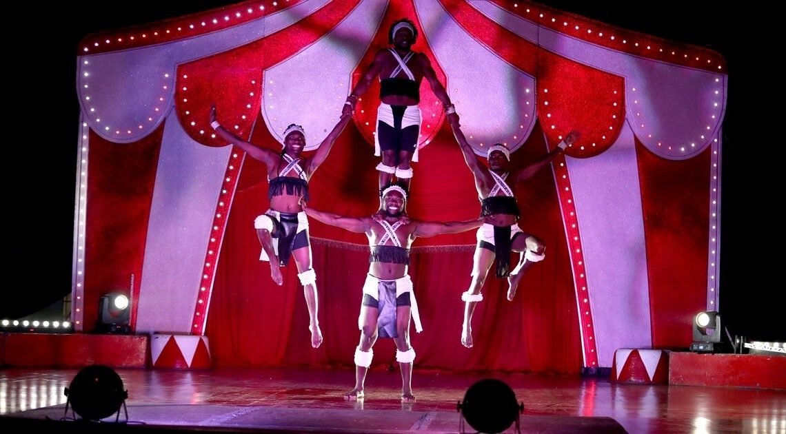 ¡No se lo pierda! Artistas de cinco países despliegan su talento en la pista de circo de la ExpoGan 2023