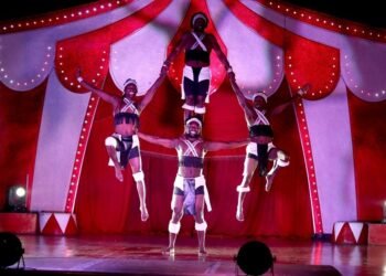 ¡No se lo pierda! Artistas de cinco países despliegan su talento en la pista de circo de la ExpoGan 2023