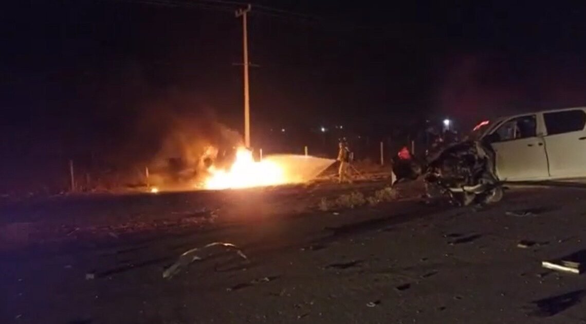 Mueren dos personas en choque registrado en la Costa de Hermosillo Mueren dos personas en choque registrado en la Costa de Hermosillo