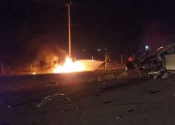 Mueren dos personas en choque registrado en la Costa de Hermosillo