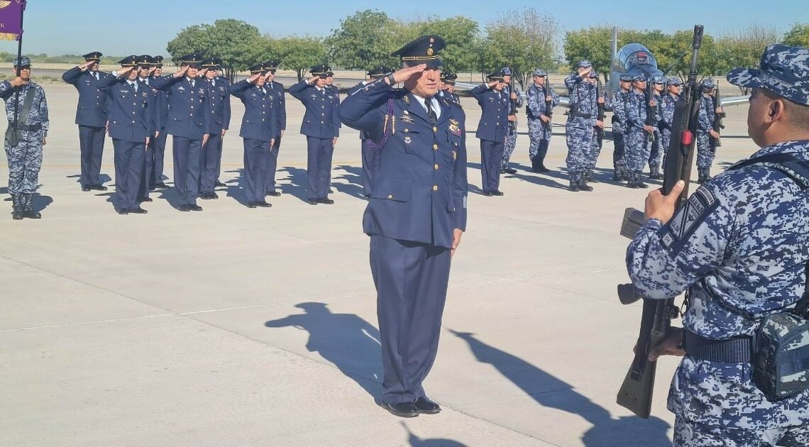 Emmanuel Campos Martínez tomó protesta como Comandante de la Base Militar número 18 ubicada en Hermosillo