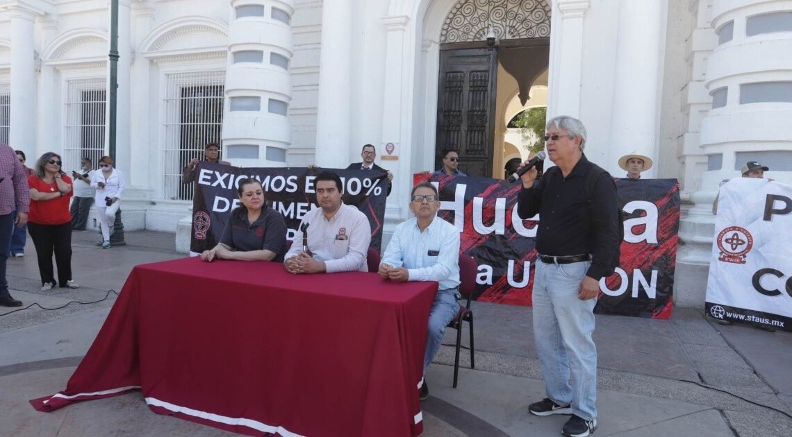 STAUS conforma Comité General de Huelga; se reunen con Gobernador de Sonora STAUS conforma Comité General de Huelga; se reunen con Gobernador de Sonora