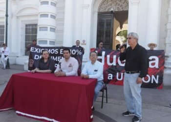 STAUS conforma Comité General de Huelga; se reunen con Gobernador de Sonora