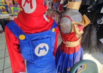 Mercancía de Super Mario la más popular entre compradores del centro de la ciudad