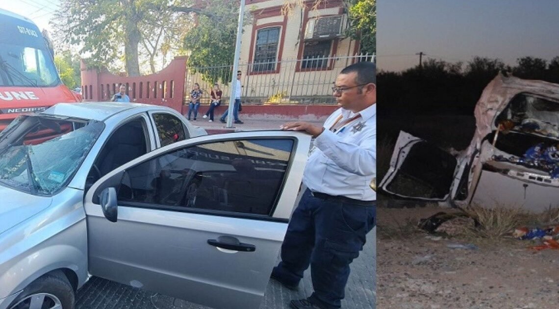 Tres terribles choques sucedieron en Hermosillo