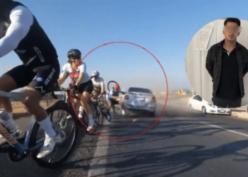 Ciclistas son embestidos por conductor en estado de ebriedad