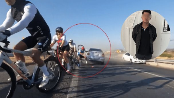 Ciclistas son embestidos por conductor en estado de ebriedad Ciclistas son embestidos por conductor en estado de ebriedad