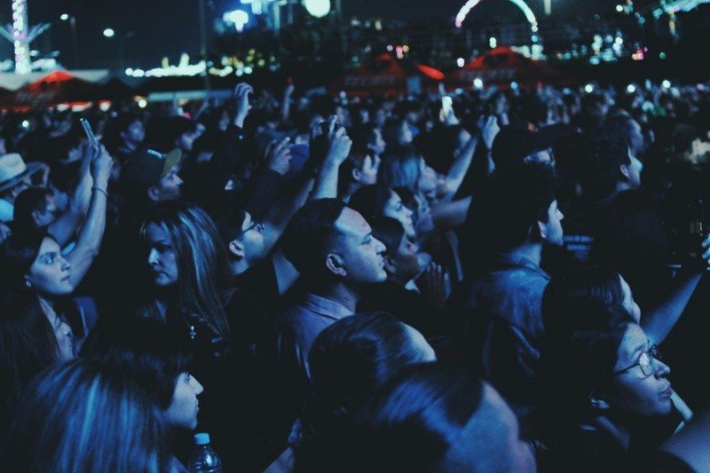 Gran convocatoria se tuvo en el concierto de 