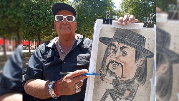 Ignacio Heredia tiene talento para hacer divertidas caricaturas Ignacio Heredia tiene talento para hacer divertidas caricaturas