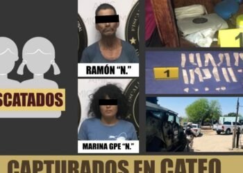 Rescatan a dos niños en Hermosillo, aseguran cristal y a dos personas, todo en un mismo cateo