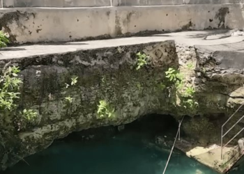 Querían construir una alberca en su casa y encontraron un cenote