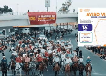 ¡Ojo! Estas vialidades cerraran durante la manifestación de la ExpoGan 2023