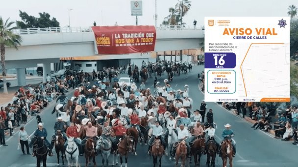 ¡Ojo! Estas vialidades cerraran durante la manifestación de la ExpoGan 2023 ¡Ojo! Estas vialidades cerraran durante la manifestación de la ExpoGan 2023