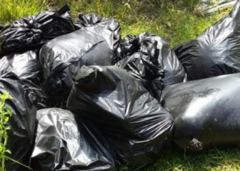 Reportan bolsas de basura con cadáver dentro