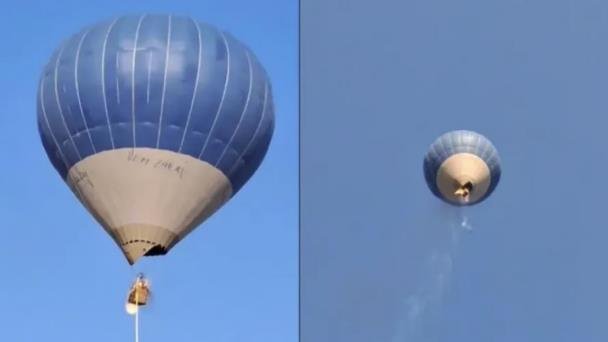 Detienen al piloto del globo de Teotihuacán; declaró que no supo reaccionar Detienen al piloto del globo de Teotihuacán; declaró que no supo reaccionar