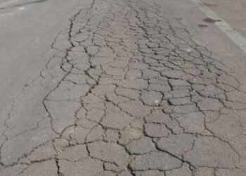 Calafateo, proceso para evitar las grietas en calles de Hermosillo