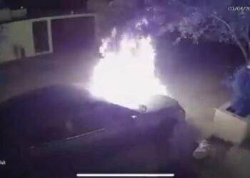 Incendian auto de periodista en Coahuila