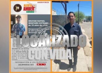 Localizan sano y salvo a menor desaparecido al sur de Hermosillo