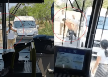 Agentes del INM golpean a migrante en Chiapas y son despedidos