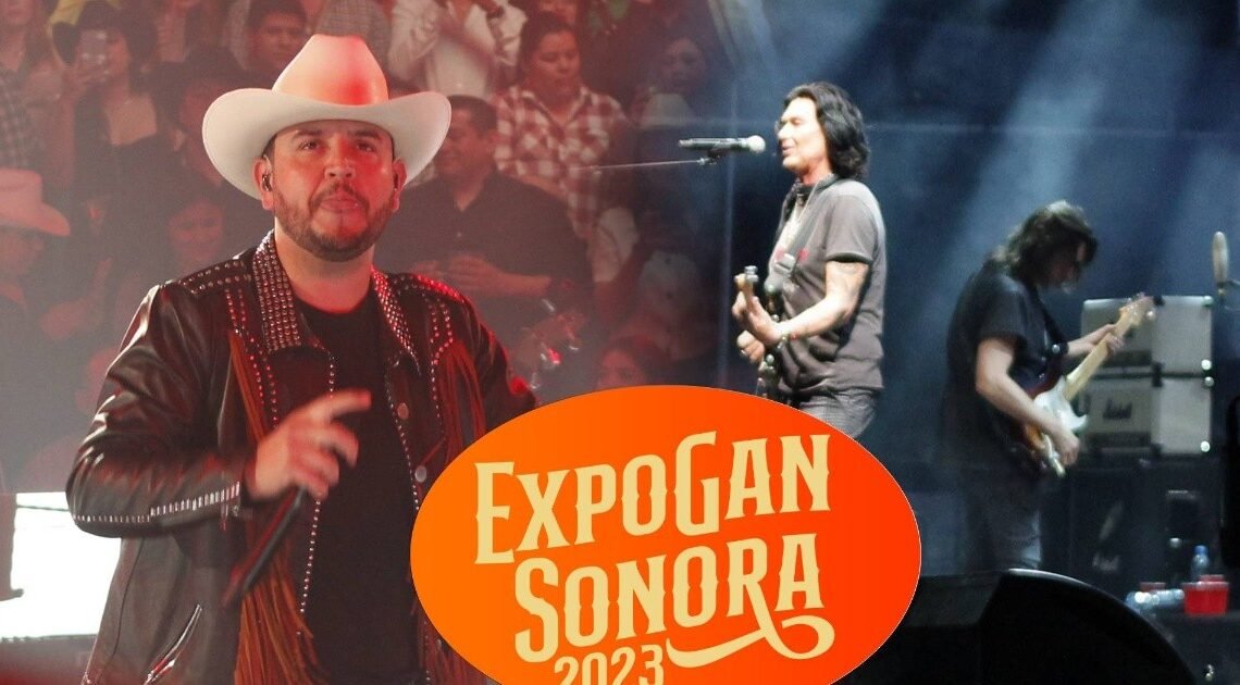 Una espectacular noche musical se vivió en la Expogan Sonora 2023