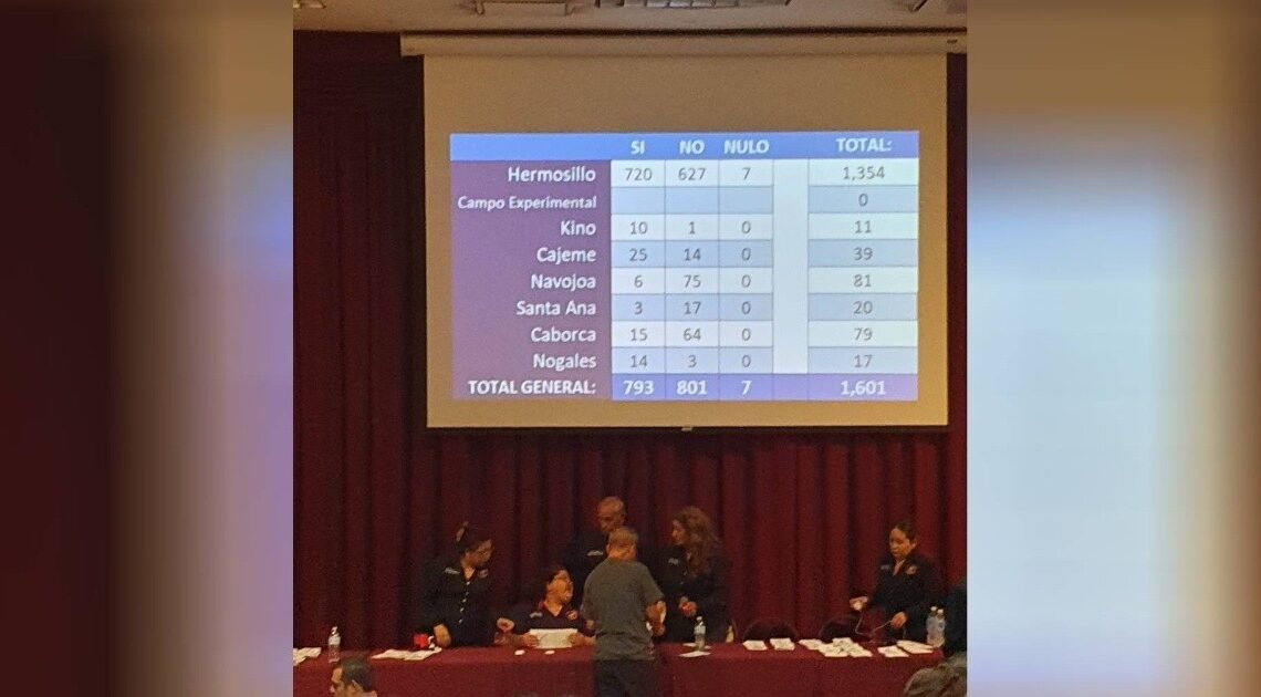 Steus opta por no hacer huelga en Unison con 801 votos en contra Steus opta por no hacer huelga en Unison con 801 votos en contra
