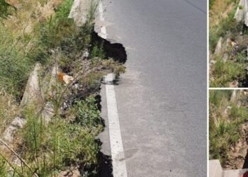 Hermosillo: Reportan deslave en bulevar Villas del Pitic