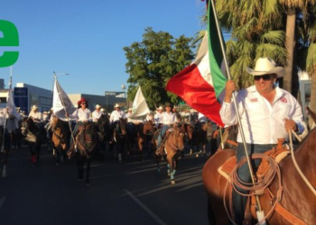 El desfile-manifestación de la ExpoGan 2023 en imagenes