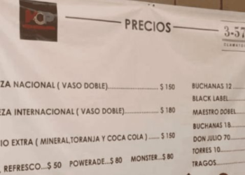 Indigna en redes costo de bebidas en el Palenque de Hermosillo
