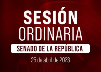 🔴Sesión Ordinaria del Senado de la República 25/04/2023