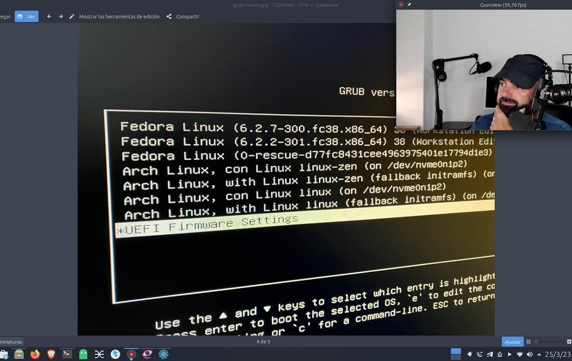 SOLUCIÓN GRUB dual BOOT Fedora / Arch Linux VS Arch Linux / Fedora