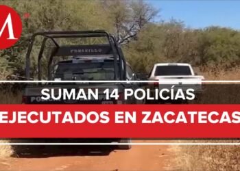 Asesinan a otro policía en Zacatecas, van 14 agentes asesinados en 2023