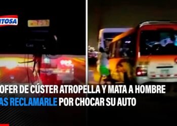 🔴🔵Chofer de cúster atropella y mata a hombre tras reclamarle por chocar su auto