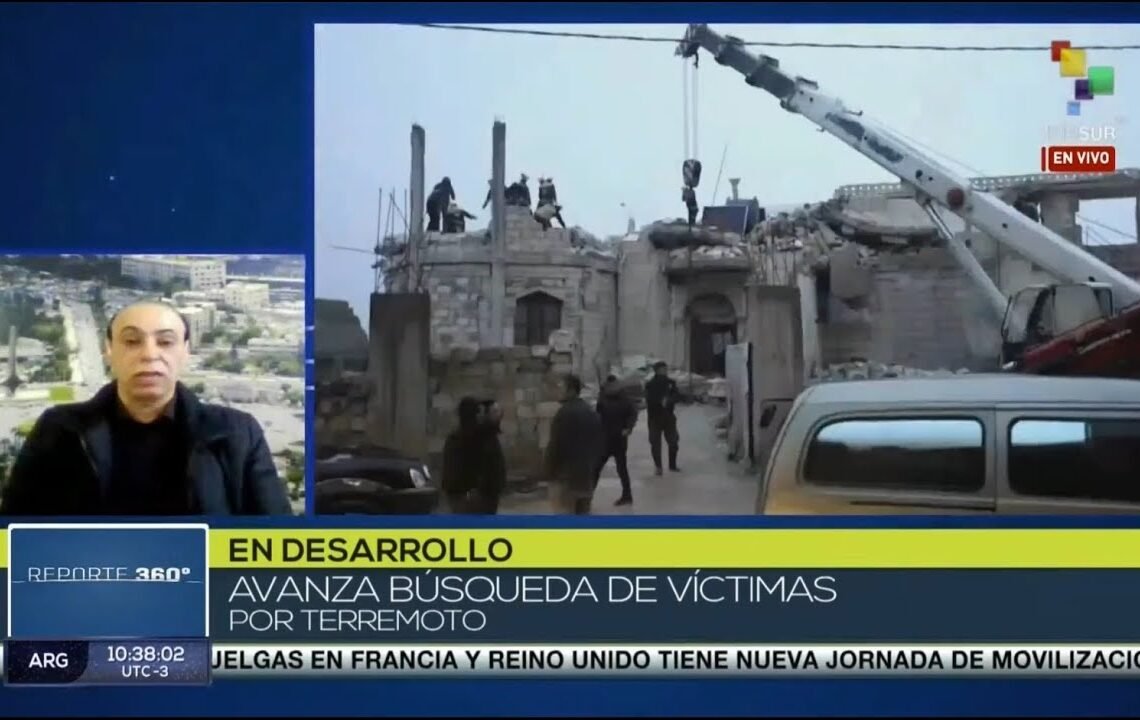 Reporte 360º 07-02: Türkiye y Siria buscan víctimas en zonas afectadas por el terremoto