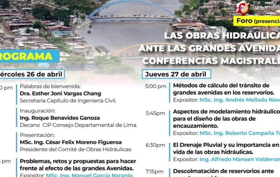 Foro: Las obras hidráulicas ante las grandes avenidas – Día 2/Parte2
