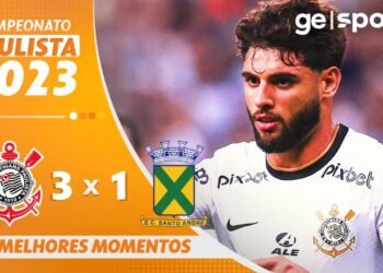 CORINTHIANS 3 X 1 SANTO ANDRÉ | MELHORES MOMENTOS | 12ª RODADA DO PAULISTA 2023 | ge.globo