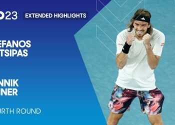 Stefanos Tsitsipas v Jannik Sinner Extended Highlights | Australian Open 2023 Fourth Round
