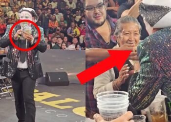 El Payaso Brincos Dieras vio trabajando a una abuelita en su show lo que hizo sorprendió al mundo