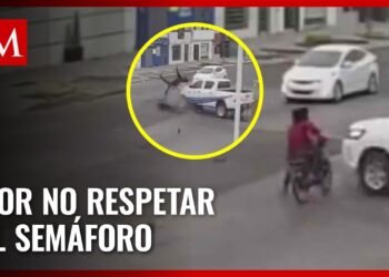 Video muestra impactante accidente de tráfico en Sonora