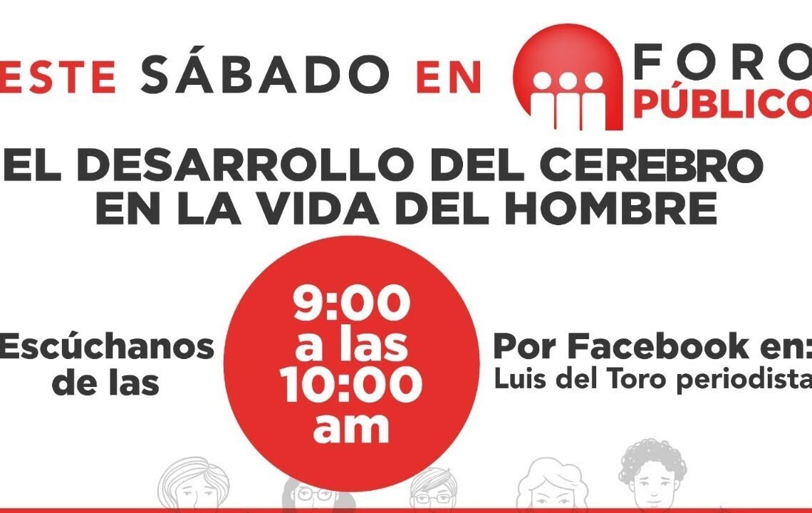 FORO PÚBLICO / EL DESARROLLO DEL CEREBRO EN LA VIDA DEL HOMBRE FORO PÚBLICO / EL DESARROLLO DEL CEREBRO EN LA VIDA DEL HOMBRE