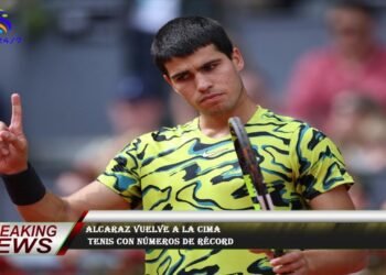 Alcaraz vuelve a la cima  tenis con números de récord